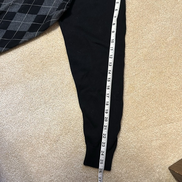 Cutter & Buck Green Bay Packers Harlequin pattern zip neck sweater size XL/TG - Picture 7 of 9